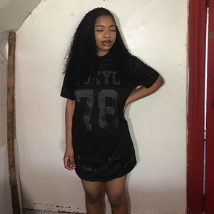 Graphic T-shirt dress